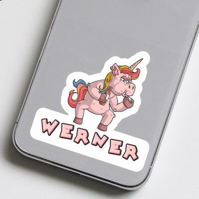 Sticker Werner Smoker Notebook Image