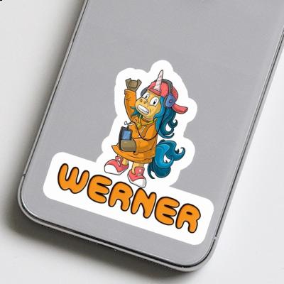 Hip-Hopper Sticker Werner Laptop Image