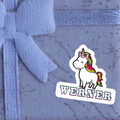 Unicorn Sticker Werner Gift package Image