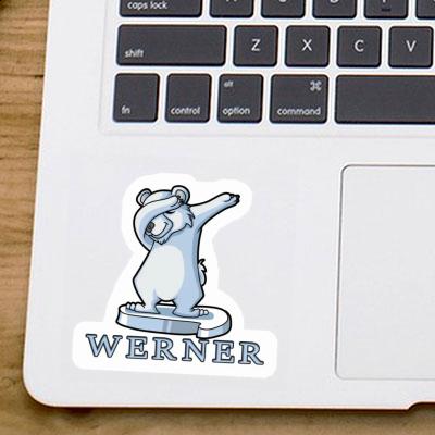 Polar Bear Sticker Werner Notebook Image