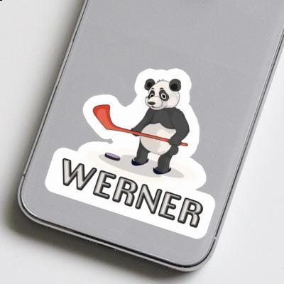 Sticker Panda Werner Laptop Image