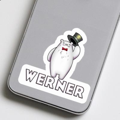 Werner Aufkleber Eisbär Laptop Image