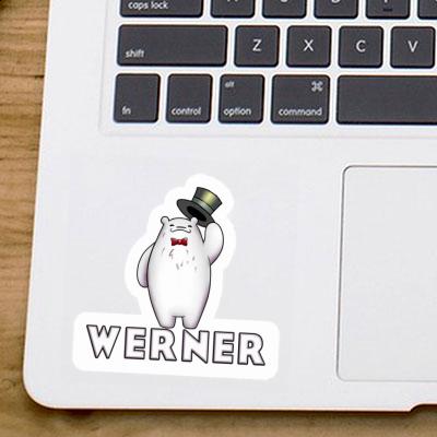 Werner Sticker Icebear Gift package Image