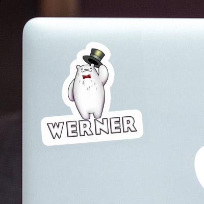 Werner Aufkleber Eisbär Laptop Image