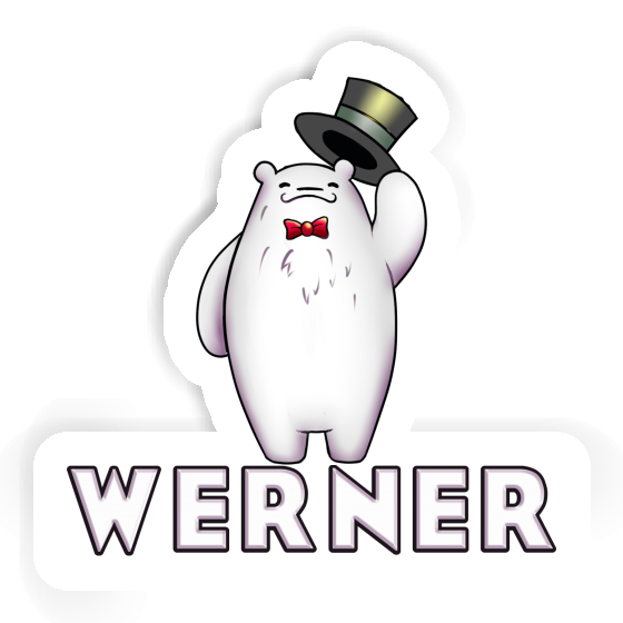 Werner Sticker Icebear Notebook Image