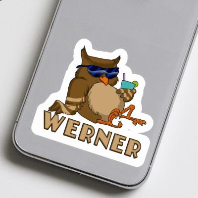 Autocollant Hibou Werner Gift package Image