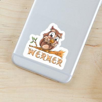 Werner Sticker Owl Gift package Image