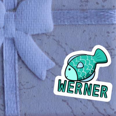 Fish Sticker Werner Notebook Image