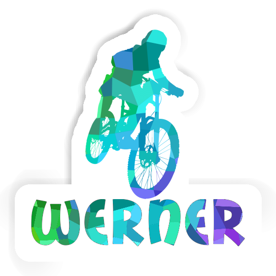 Sticker Freeride Biker Werner Gift package Image