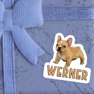 Sticker Frenchie Werner Notebook Image