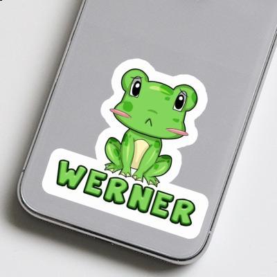 Autocollant Werner Grenouille Notebook Image