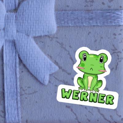 Autocollant Werner Grenouille Image