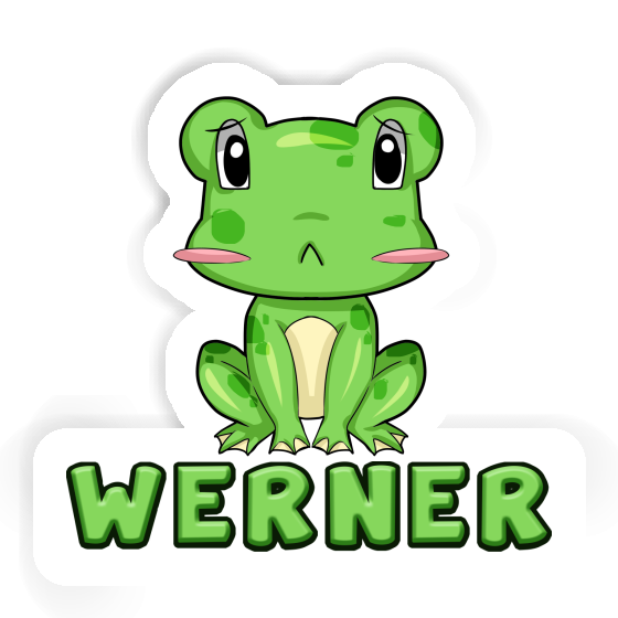 Autocollant Werner Grenouille Gift package Image