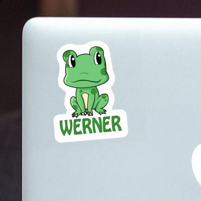 Sticker Werner Frog Gift package Image