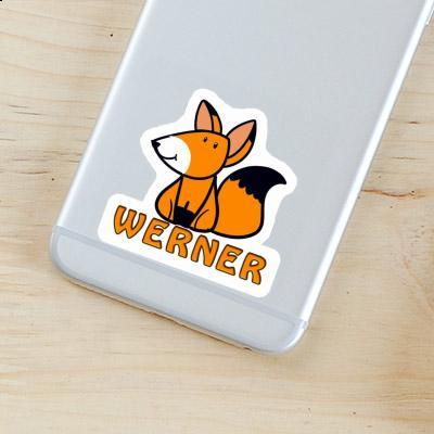 Sticker Werner Fox Laptop Image