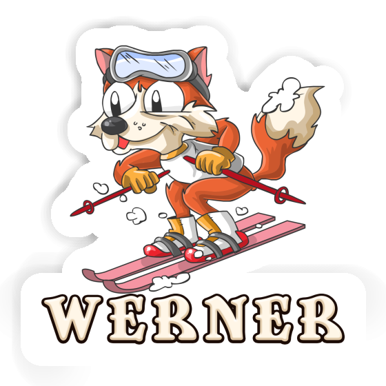 Werner Sticker Fox Image