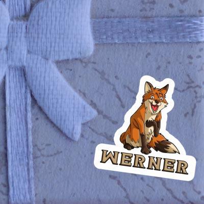Sticker Fox Werner Laptop Image