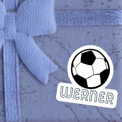 Sticker Werner Soccer Notebook Image