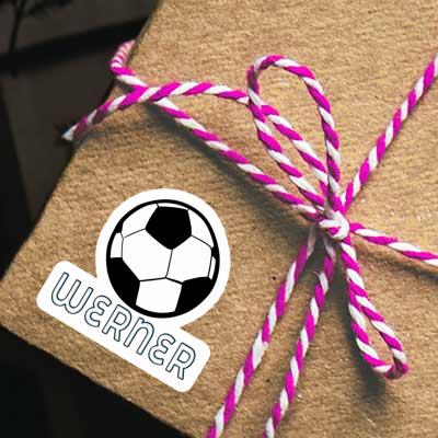 Aufkleber Werner Fussball Gift package Image