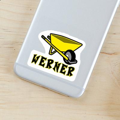 Wheelbarrow Sticker Werner Gift package Image