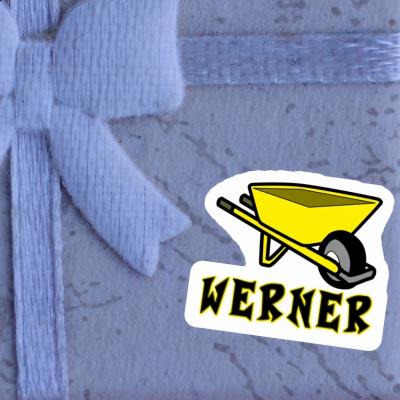 Wheelbarrow Sticker Werner Image