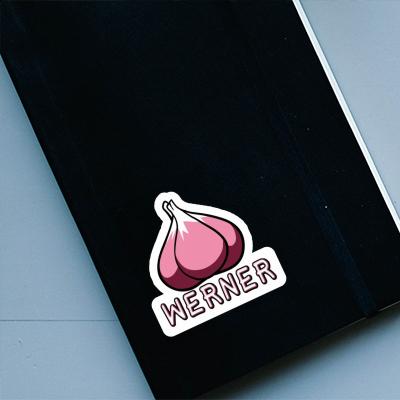 Sticker Werner Garlic clove Laptop Image