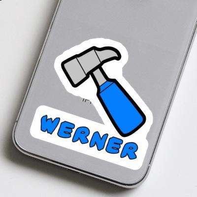 Werner Aufkleber Hammer Image