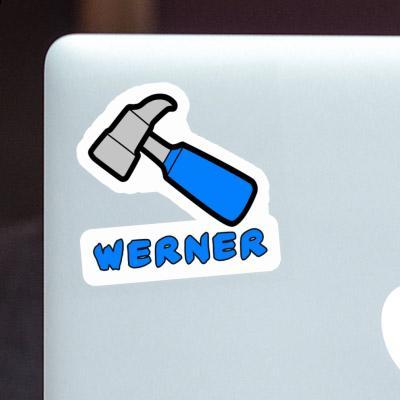 Werner Aufkleber Hammer Laptop Image