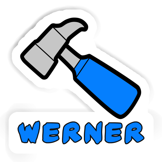 Werner Autocollant Marteau Laptop Image