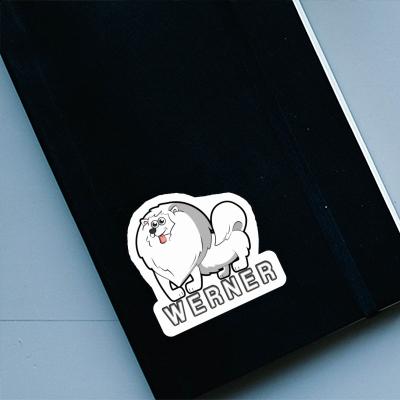 Sticker Werner Bitch Laptop Image