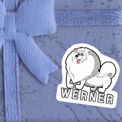 Sticker Werner Bitch Gift package Image