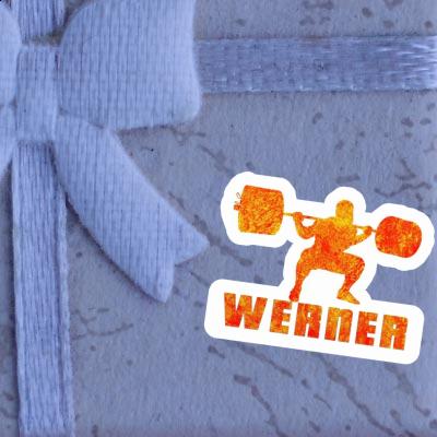 Gewichtheber Sticker Werner Gift package Image