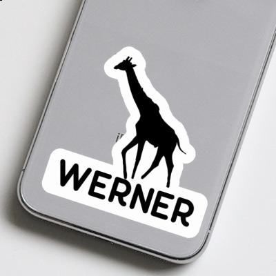 Giraffe Sticker Werner Notebook Image