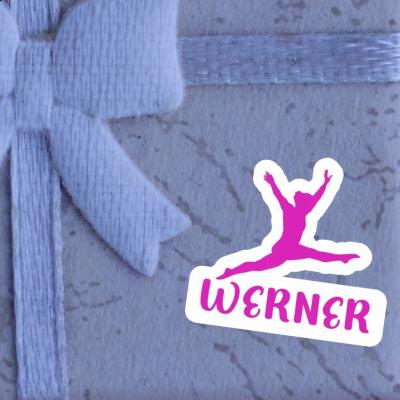 Aufkleber Werner Gymnastin Gift package Image