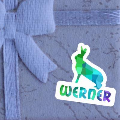 Sticker Werner Hase Gift package Image