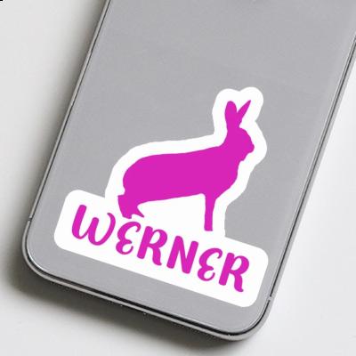 Sticker Rabbit Werner Image