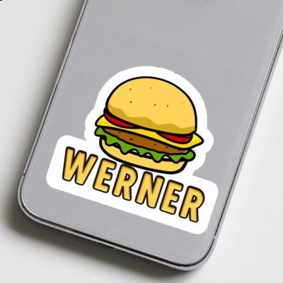 Hamburger Sticker Werner Laptop Image