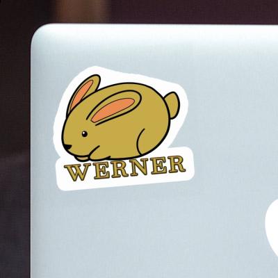 Sticker Hare Werner Notebook Image