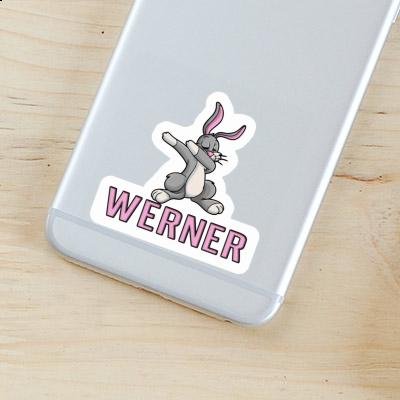 Autocollant Werner Lapin Gift package Image