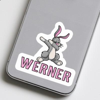 Autocollant Werner Lapin Gift package Image