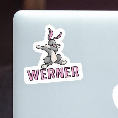 Sticker Werner Hare Gift package Image