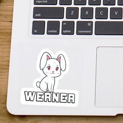 Aufkleber Werner Häschen Laptop Image