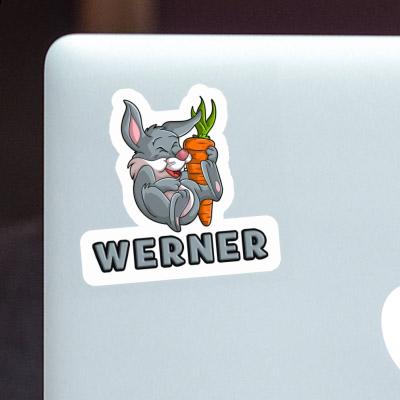 Sticker Werner Hare Gift package Image