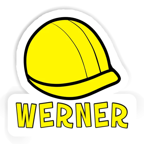 Aufkleber Helm Werner Notebook Image