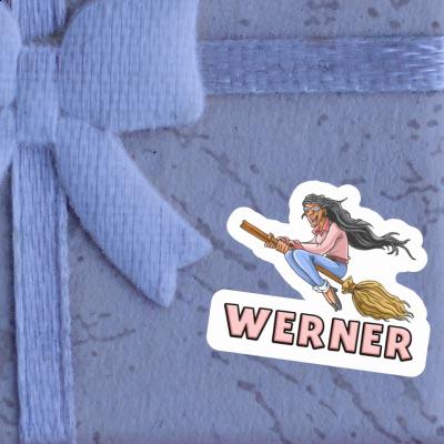 Autocollant Werner Sorcière Gift package Image