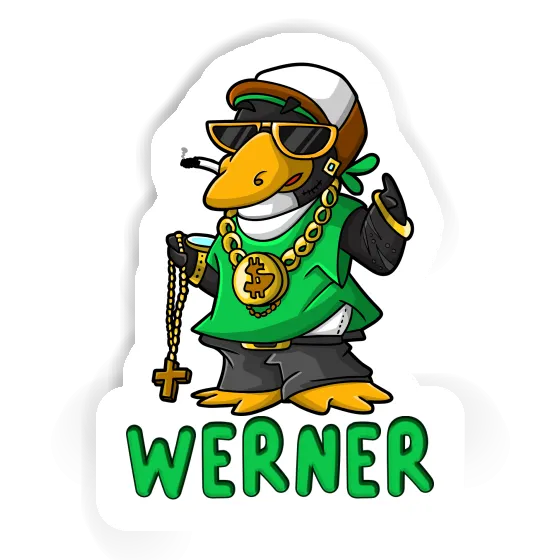 Aufkleber Hip-Hop-Pinguin Werner Gift package Image