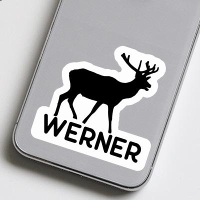 Autocollant Werner Cerf Notebook Image