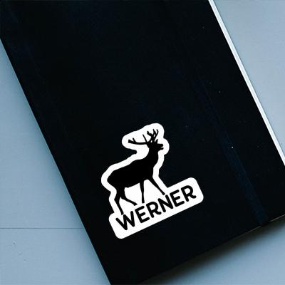 Aufkleber Hirsch Werner Laptop Image