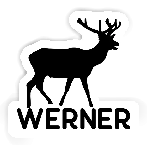 Autocollant Werner Cerf Image