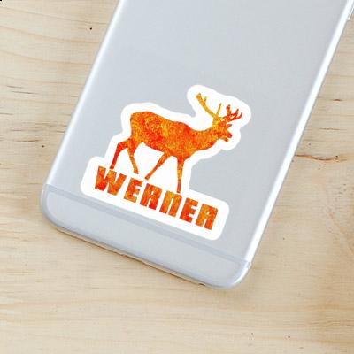 Werner Sticker Deer Image